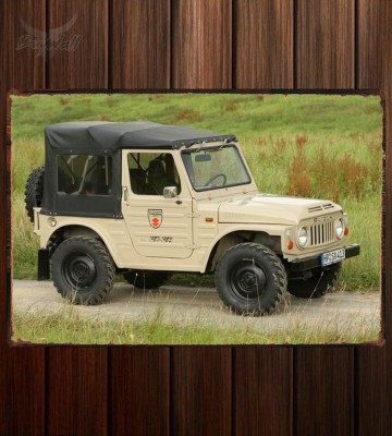 Металлическая табличка Suzuki LJ80 (SJ20)